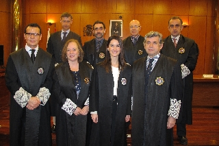 Ana Gómez González pertenece a la 65 Promoción de la Escuela Judicial, que aún se encuentra en periodo de formación